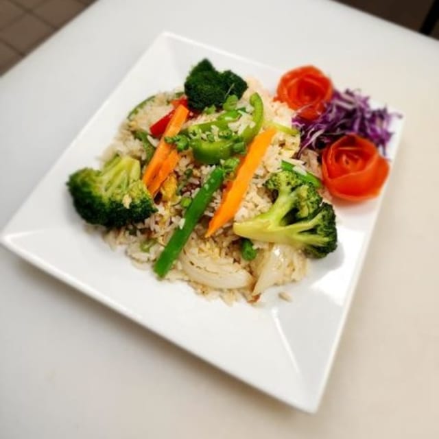 F3. Vegetable Fried Rice.