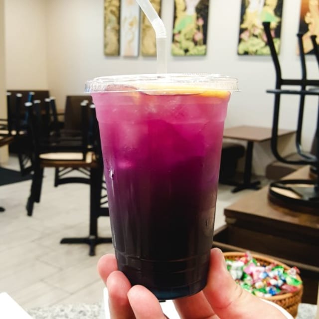 BLUE LEMON TEA.